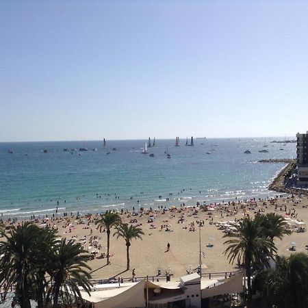 Апартаменты Atico Loft En Frente Al Mar Terraza Vista Espectacular Аликанте Экстерьер фото