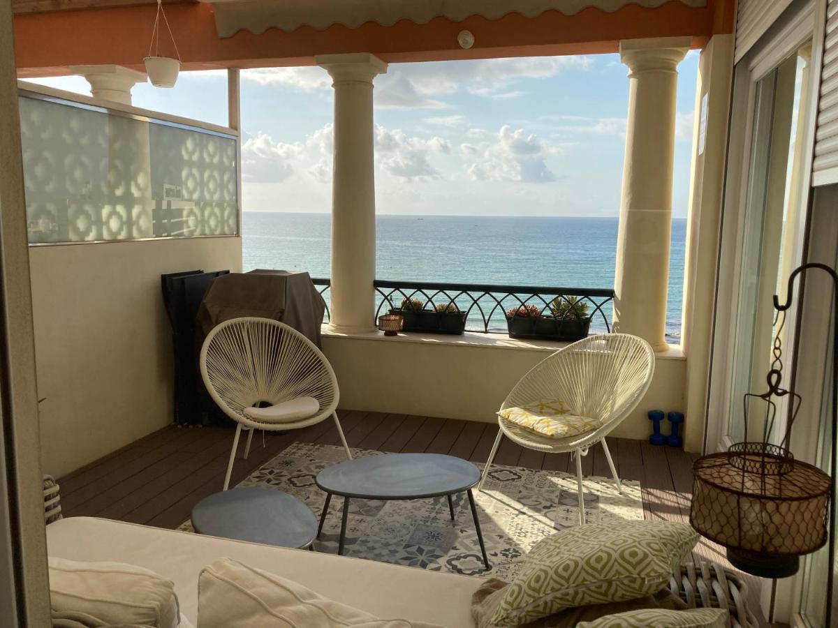 Апартаменты Atico Loft En Frente Al Mar Terraza Vista Espectacular Аликанте Экстерьер фото