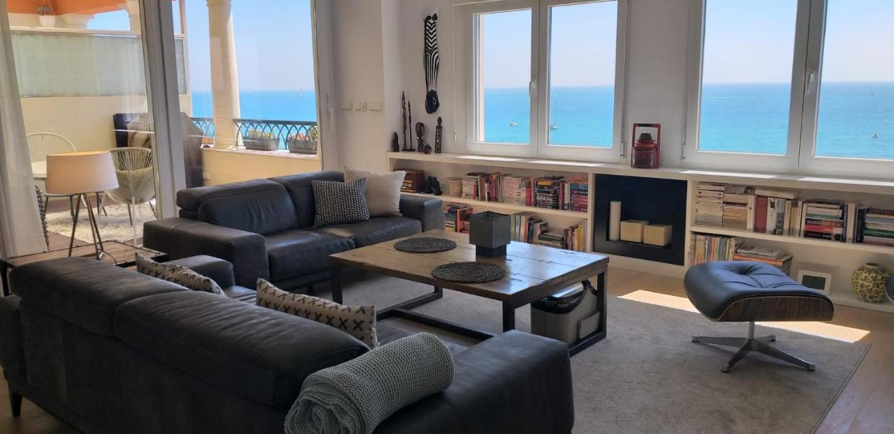 Апартаменты Atico Loft En Frente Al Mar Terraza Vista Espectacular Аликанте Экстерьер фото