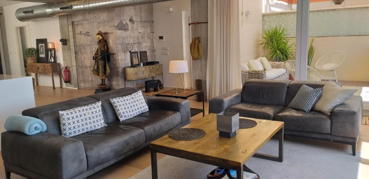 Апартаменты Atico Loft En Frente Al Mar Terraza Vista Espectacular Аликанте Экстерьер фото