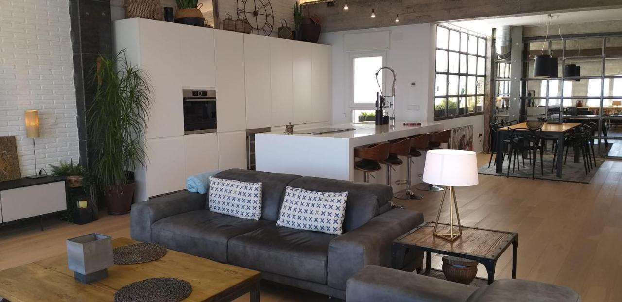 Апартаменты Atico Loft En Frente Al Mar Terraza Vista Espectacular Аликанте Экстерьер фото